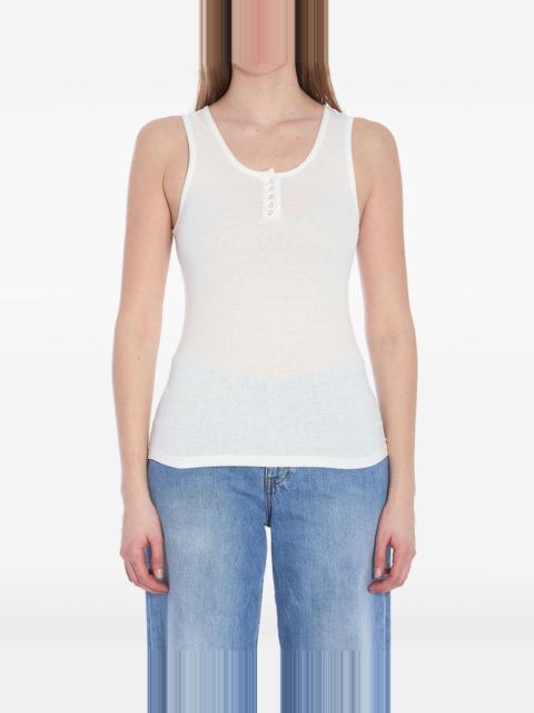 The Row Mansel cotton tank top