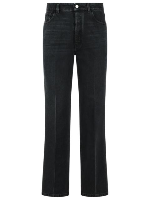 Marni Marni Black Cotton Wide Leg Jeans Men