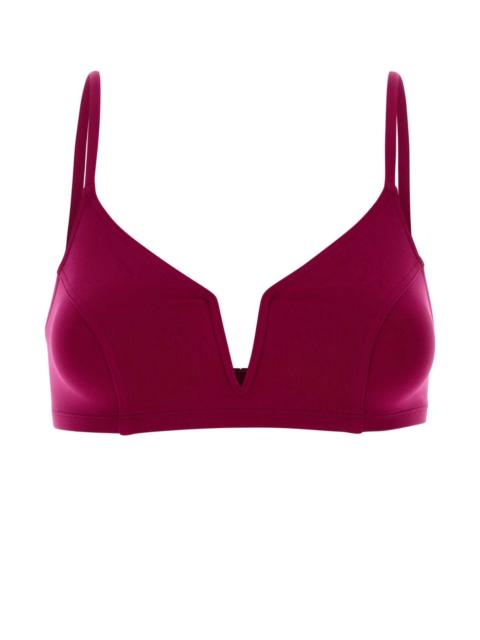 ERES Eres Women Fuchsia Stretch Nylon Élancée Bikini Top
