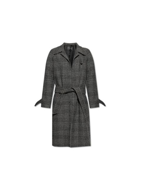 BALENCIAGA BALENCIAGA Gray Wool Coat New & Authentic (Men's size:S;)