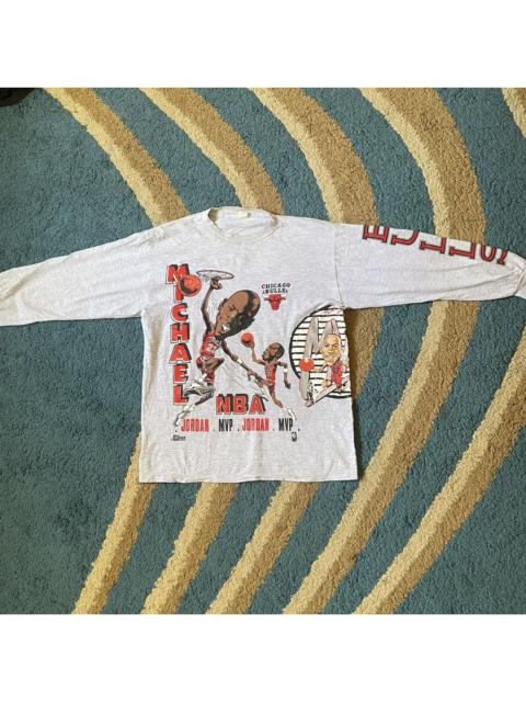 Other Designers Jordan Brand - Vintage chicago bulls carricature longsleeve