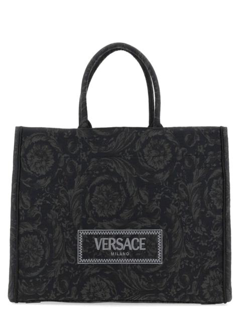 VERSACE Versace Men Large Shopper Bag "Athena Baroque"