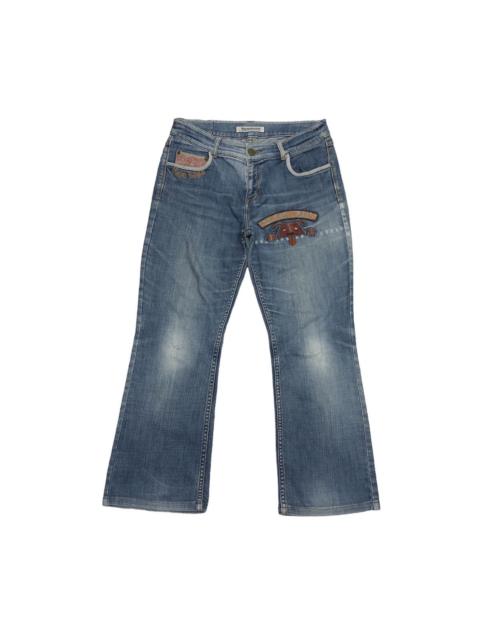 Hysteric Glamour HYSTERIC GLAMOUR STYLE SARAHBRAND PATCHES DENIM PANTS