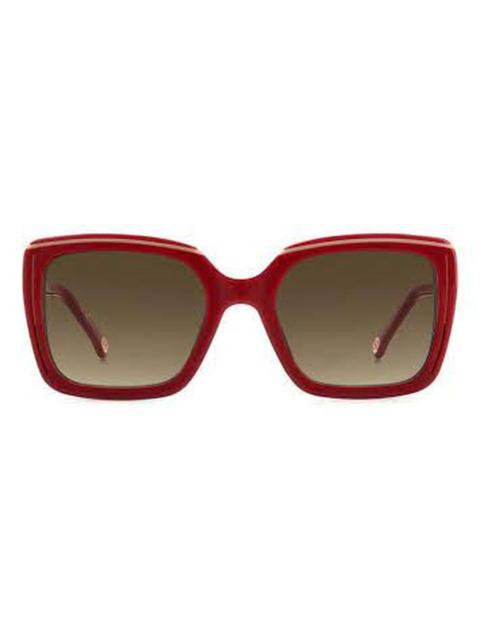 CAROLINA HERRERA Carolina Herrera Brown Gradient Butterfly Ladies Sunglasses HER 0143/G/S 0R9S/HA 53