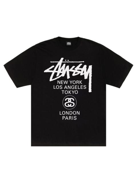 Stüssy Stussy World Tour Tee 'Black'