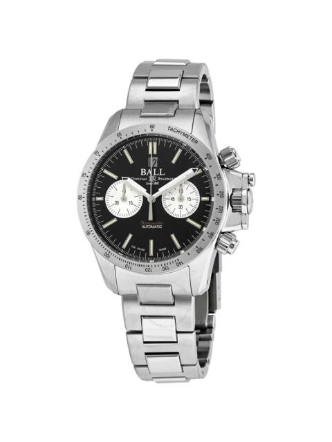 Ball - Ball Engineer Hydrocarbon Racer Chronograph Automatic Black Dial Men's Watch CM2198C-S2CJ-BK