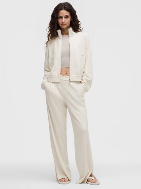 lululemon Softstreme High-Rise Wide-Leg Pique Pant *Regular