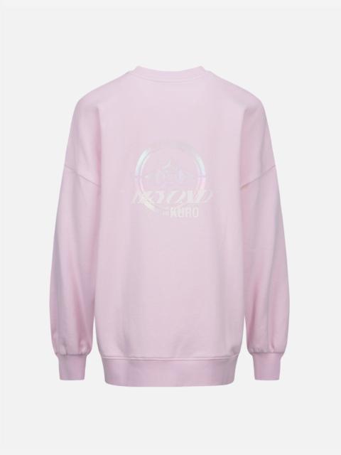 EVISU Kamon Pearl Reflective Print Sweatshirt