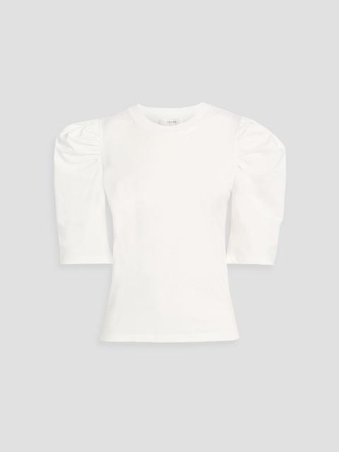 FRAME The Drape cotton-jersey T-shirt