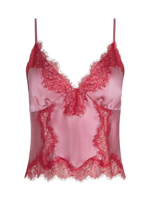 L'AGENCE Kimber Silk Lace Camisole
