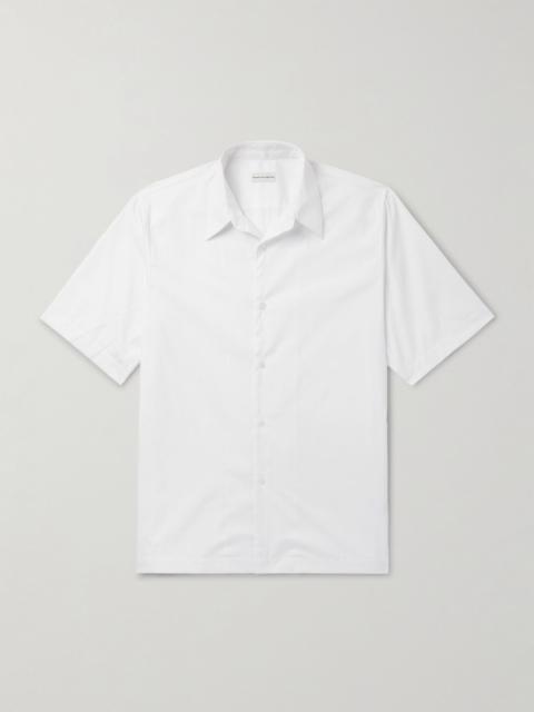 Dries Van Noten Cotton-Poplin Shirt White