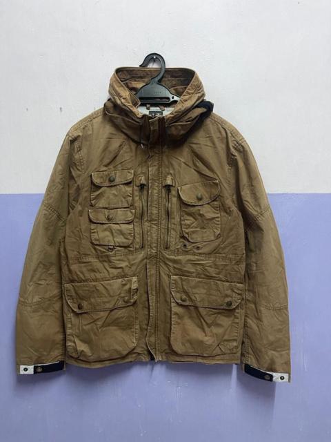 Other Designers Designer - Vintage Armani Exchange Multipocket Distressed Jacket