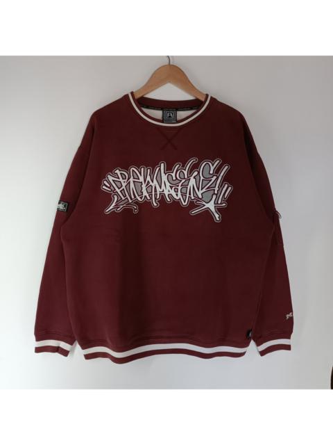 Other Designers Vintage Freaky Massive Spell out Big Logo Sweatshirt