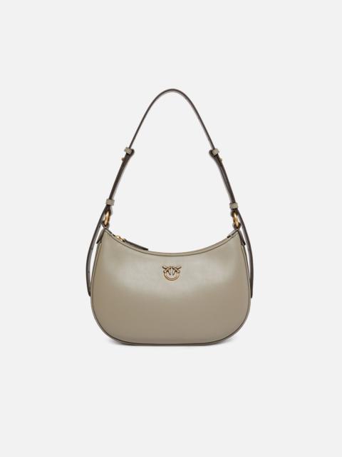 PINKO SMALL SHOULDER BAG LOVE BAG HALF MOON SIMPLY