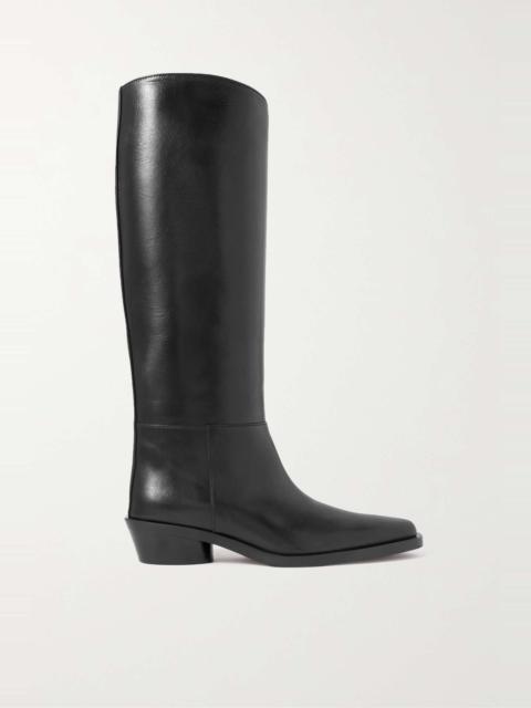 Proenza Schouler Bronco leather knee boots