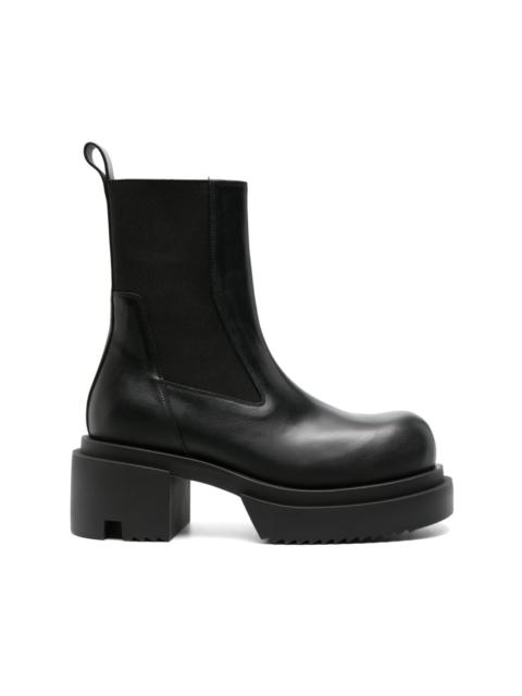 Rick Owens Beatle Bogun 60mm leather boots