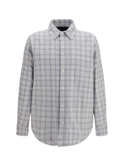 Off-White Off-White Men Lbl Check Flannel Padded Overshirt