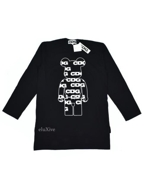 Comme Des Garçons Comme des Garcons Medicom CDG Bearbrick Logo L/S T Shirt DS