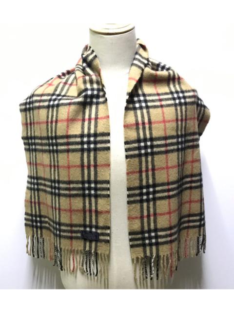Other Designers vintage burberry scarf muffler wool