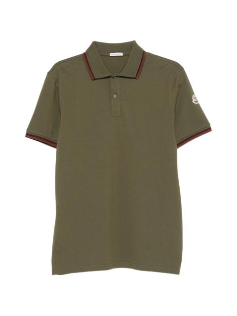 Moncler Moncler Tipped Polo Shirt