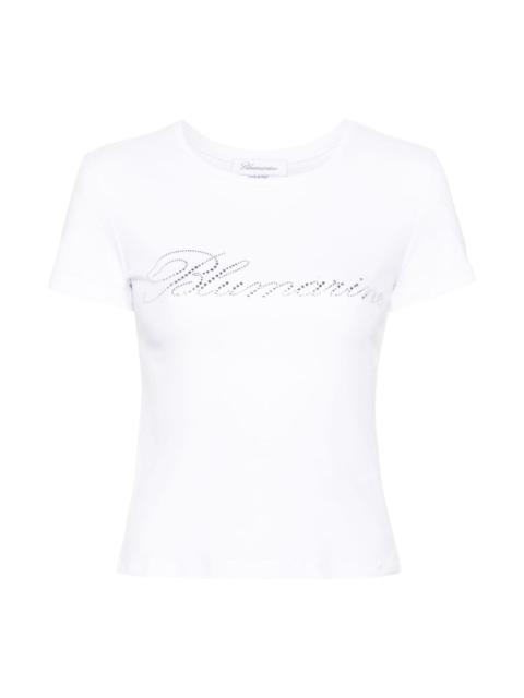 Blumarine Logo cotton t-shirt
