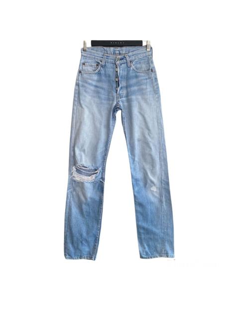 Levi's Vintage 80s Levis 501 Distressed Jeans 27x33