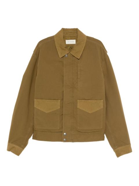 Dries Van Noten flap-pocket cotton jacket
