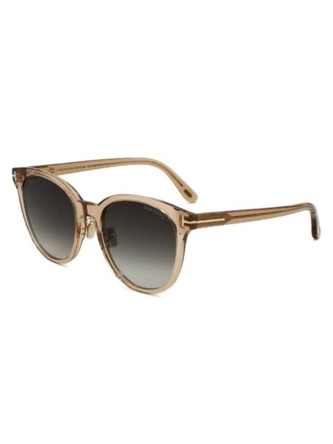 TOM FORD Tom Ford Gradient Smoke Round Ladies Sunglasses FT1133-K 45B 55