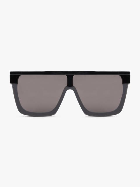 SAINT LAURENT SL 607 SQUARE FRAME SUNGLASSES | BLACK