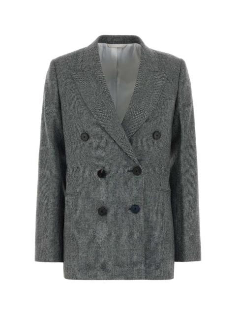 Givenchy Givenchy Women Embroidered Flannel Blazer