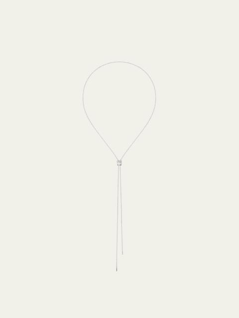 Boucheron Quatre Double White Edition Small 18K White Gold Tie Necklace