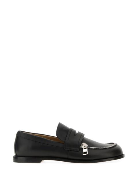 JW Anderson Black leather loafers