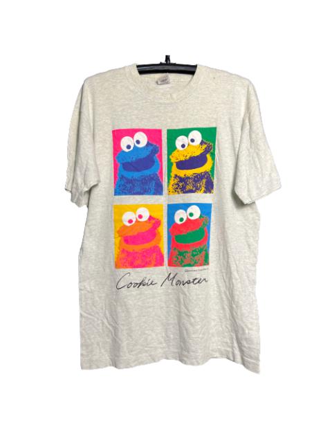 Other Designers Vintage - Vintage Sesame Street Shirt Cookies Monster T Shirt Size L