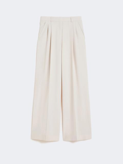 WEEKEND Max Mara Wool-blend trousers - IVORY