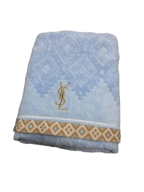 Other Designers Vintage - Vintage Yves Saint Laurent Ysl Biglogo Towel