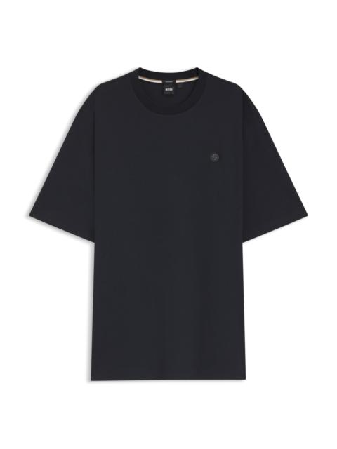 BOSS REGULAR-FIT T-SHIRT IN MERCERIZED INTERLOCK COTTON