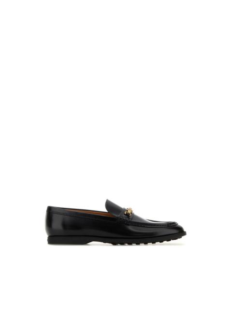Tod's TOD'S Black Leather Loafers New & Authentic (Women's size:8.