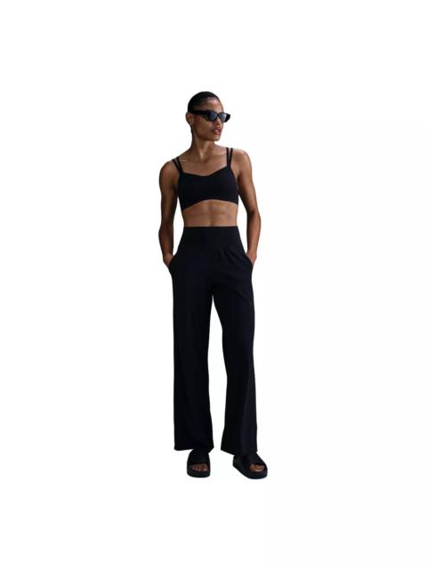 Nike Women's Zenvy Dri-FIT High-Waisted Wide-Leg Pants - Black