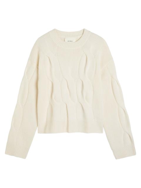 LISA YANG Lisa Yang Sammie Cable-knit Cashmere Jumper