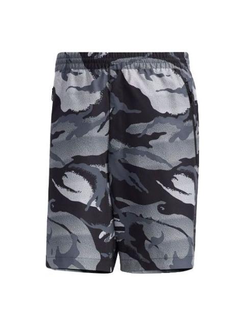 adidas adidas Ub Sht Wv Camo Sports Stylish Camouflage Shorts Gray White GP0834