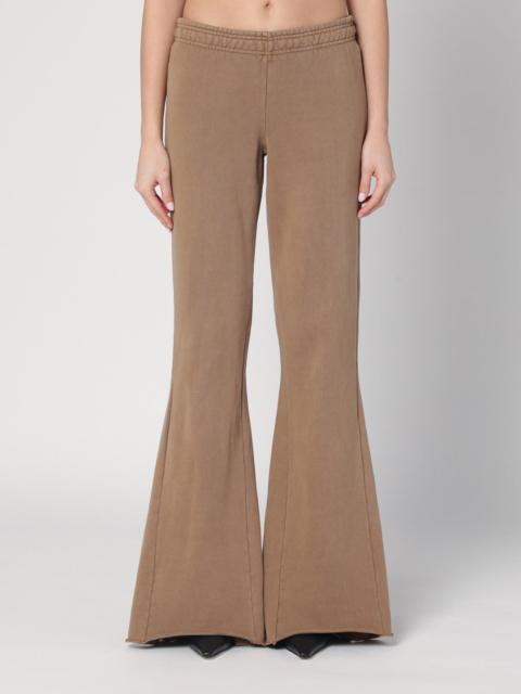 entire studios Cotton beige flared trousers