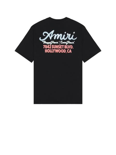 AMIRI Neon Lights Oversized Tee