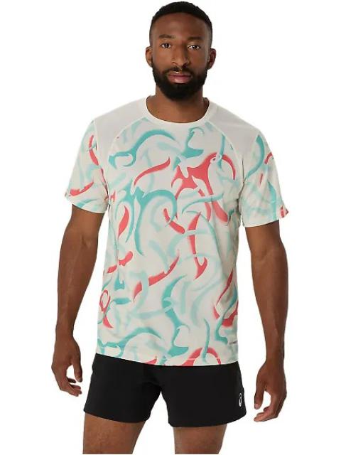 Asics ASICS All Over Print Short Sleeve
