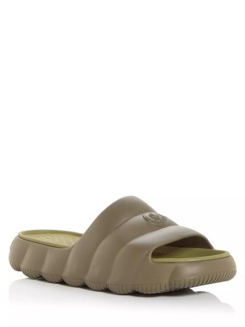 Moncler Men's Lilo Quilted Slide Sandals