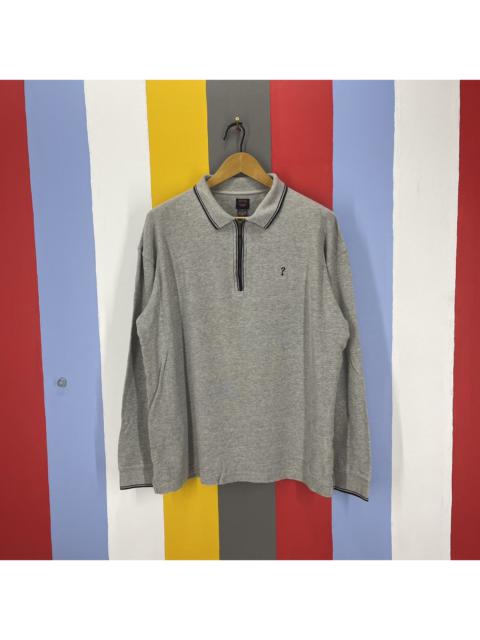 Other Designers 90s Vintage GUESS Long Sleeve Polo T Shirt #1194/AP