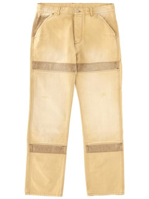 WALES BONNER COTTON CANVAS SIERRA JEANS