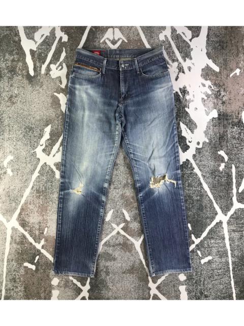 Other Designers Edwin - Edwin Blue Trip Jeans Ripped Denim KJ2384