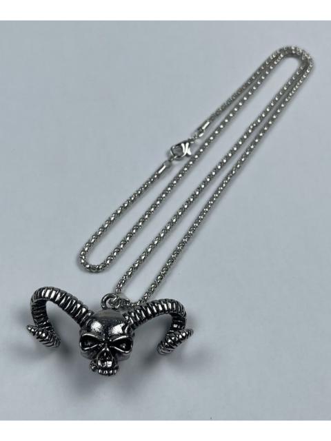 Other Designers Japanese Brand × Seditionaries - skull with horn necklace