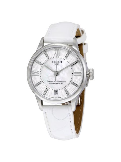 Tissot - Open Box - Tissot Chemin Des Tourelles Automatic Ladies Watch T099.207.16.116.00