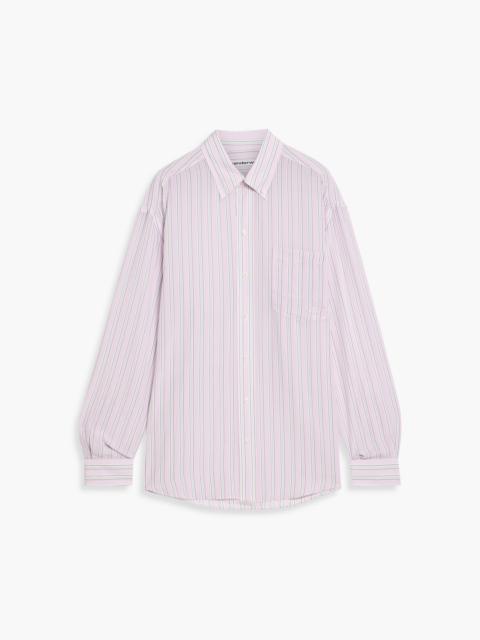 Alexander Wang Striped silk shirt